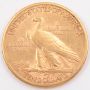 1909 S $10 Indian gold coin VF+