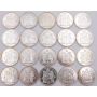 20x France 10 Franc silver coins 14x1965 2x1966 1967 1968 2x1969 