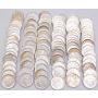 120x France 5-Franc silver coins 1960 to 1968 120x nice coins 