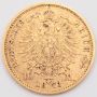 1873 A Germany Prussia 10-Mark gold coin