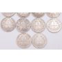 14 x Germany One Mark silver coins 1902-1908 