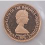 1975 Bahamas $50 gold coin still mint sealed Choice Proof