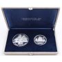 BLUENOSE II & EAGLE 1976 Operation Sail Tall Ships .925 silver medals 3-ozs