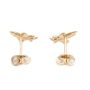 Tiffany & CO Paloma Picasso 18 karat Yellow gold and Diamond Olive Leaf Earrings