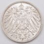 1914 A Germany 1 Mark silver coin Choice Uncirculated 