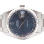 Rolex Datejust 16200 36mm Blue Dial Stainless Steel Oyster Bracelet Mens Watch
