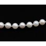Akoya cultured Pearl necklace 55-knotted pink/cream 