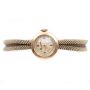 Lucien Piccard 14K gold Ladies watch with 14K 7.5 inch bracelet 