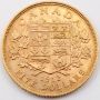 1912 Canada $5.00 gold coin VF/EF