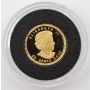 2012 Canada 10-cent 1/25th oz. Fine Gold Coin - Bluenose Coin