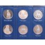 Pinches Treasures of The Louvre 50x .925 silver medals 2000+ grams Gem Proof