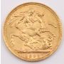 1893 M Gold Sovereign Australia EF+