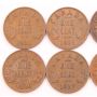 Canada Key date cent set 1922 1923 1924 1925 1926 1927 30 1931 8-coins VG-F+