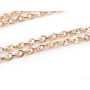9ct gold 53 inch Long Chain 9ct lobster clasp 29.36 grams 