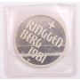 1981 Ridggenberg Switzerland silver Crossbow Medallic coin Cameo Gem Proof 
