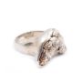 Silver nugget sterling silver ring 15.4 grams Size- 7.5