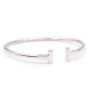 TIFFANY＆CO T-wire Bracelet bangle 18K White Gold 