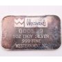 Western Mint 1 Oz Pure Silver Bar 999 Parliament Buildings Christmas Woodwards