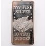 APM 10 Troy ounce oz Silver Bar .999 Pure Ounce American Precious Metals 