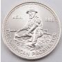 1985 1 oz 999 Fine Silver Engelhard American Prospector Round Coin Eagle Reverse
