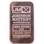 1 oz TD Bank JM Johnson Matthey 999 Fine Silver Bar 022986