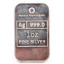 2013 1 oz Silver Bar Year of The Snake RAND Refinery 999.0 Ag 1 oz Fine Silver