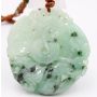 Jade carving coins fruit blossoms leaves bat Pi discs 24 inch braided