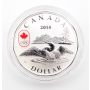 2014 Canada - One $1 Dollar Lucky Loonie Silver Olympic Coin
