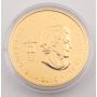 2010 Canada Gold Plated $5 Olympic Hockey Commemorative 1oz Fine Silver