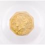 1871 50c Octagonal 50 cents California gold coin BG-924 PCGS MS-61