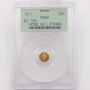1871 25c Octagonal 25 cents California gold coin BG-765 PCGS MS62