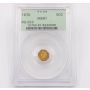 1870 50c Octagonal 50 cents California gold coin BG-922 PCGS MS61 