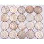 1878-1896 Morgan silver dollars 20-different dates & mint marks see list VF-EF