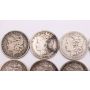 20X Morgan silver dollars 1878-1896 20-mixed dates see list Circulated & Culls