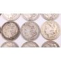 20X Morgan silver dollars 1878-1896 20-mixed dates see list Circulated & Culls