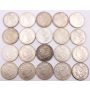 20X Morgan silver dollars 3x1896 3x1897 1897s 6x1898 7x1900 20-coins EF-AU