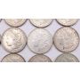20X 1921 Morgan silver dollars 20-coins EF to AU