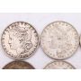 10X Morgan silver dollars 1880 1881o 1885 2x1887 2x1889 1896 1897 1921 VF-EF