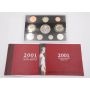 2001 United Kingdom Deluxe Gem Proof set with COA and booklet no outer box