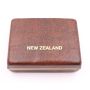1981 New Zealand $1 silver coin English Oak original case P50a Choice Proof
