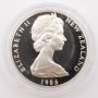 1984 New Zealand $1 silver coin Black Robin original case P54a Choice Proof
