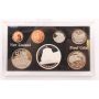 1978 New Zealand 7-coin set damaged case all coins Gem Cameo Proof