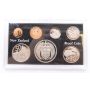 1976 New Zealand 7-coin set case is damaged all coins Gem Cameo Proof
