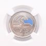 2011 Canada 25 cent NGC MS66 Orca Whale Colorized