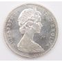 1965 Canada Small Beads Blunt 5 Type 2 silver dollar Choice Uncirculated