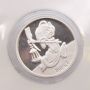 1987 Rarities Mint Walt Disney's 50th Anniversary Dopey 1/2  Half Ounce Silver Round