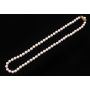 AKOYA 64 Pearl necklace 20 inch 7-7.5mm cream/pink 14K with appraisal $2,100. 