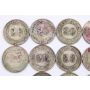 Lot of 13 Kwangtung Republic Era 1919-1922 20 cent silver VG to VF condition