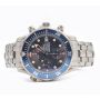 Omega Seamaster 2298.80 Titanium Chronograph 41.5mm Blue Dial & Bezel Mens Watch