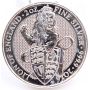 2016 Queen's Beast 2 oz .9999 Silver Lion of England Royal Mint Bullion Coin